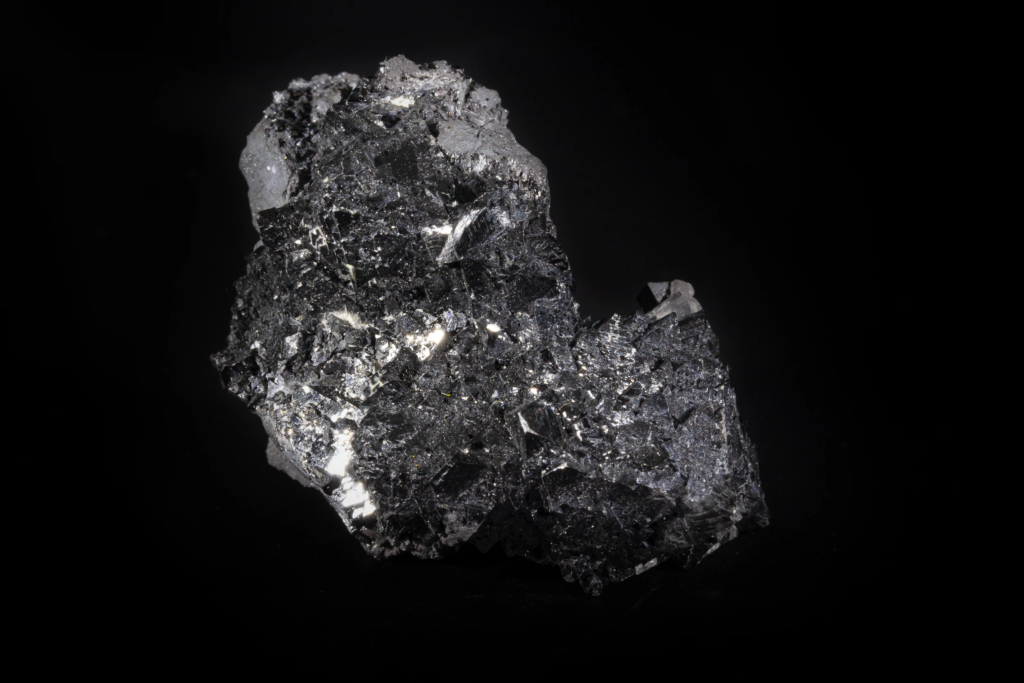 Hausmannite on Manganite & Calcite