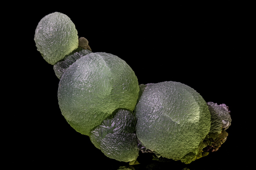 Prehnite on Epidote