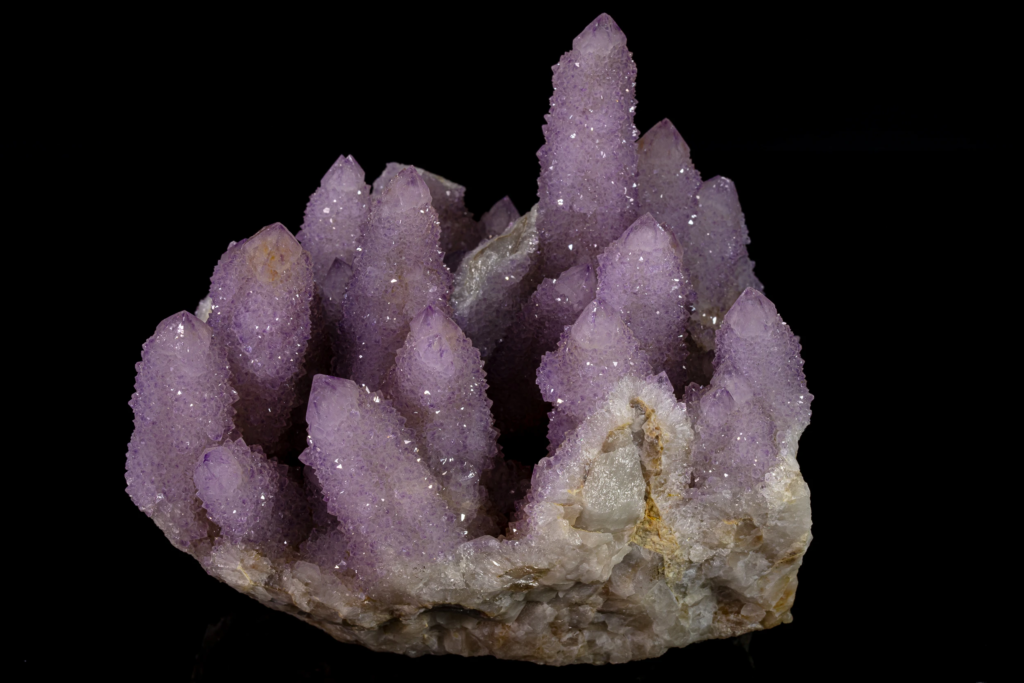 Quartz (Cactus var. Amethyst)