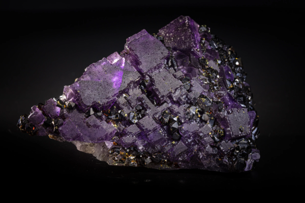 Sphalerite on Fluorite