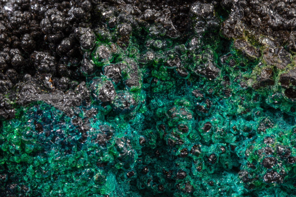 Heterogenite & Chrysocolla