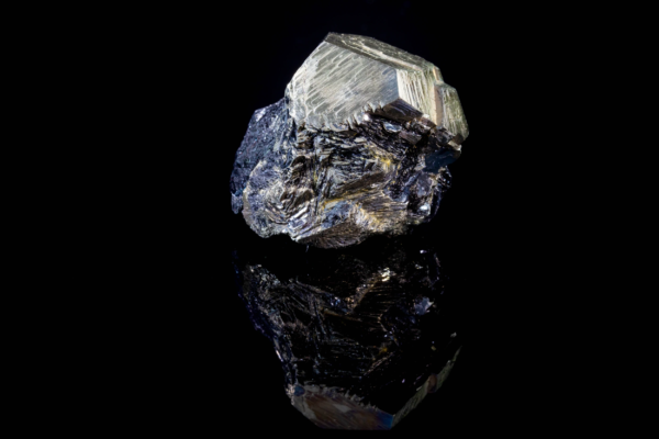 Pyrite on Hematite